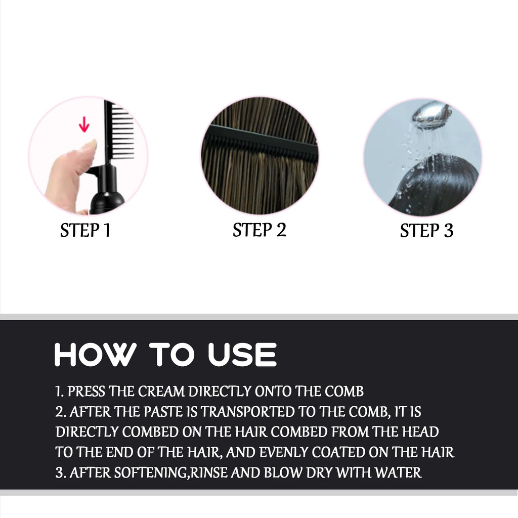EELHOE Morocco Straight Hair Cream Keratin Smooth Straightening Cream for Frizzy Hair Softener Scalp Treatment Hair Care Produc