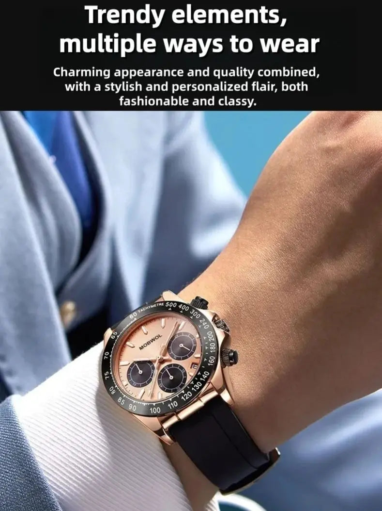 THE ART OF TIME CONDENSED INSTYLISH MEN' S WATCHES