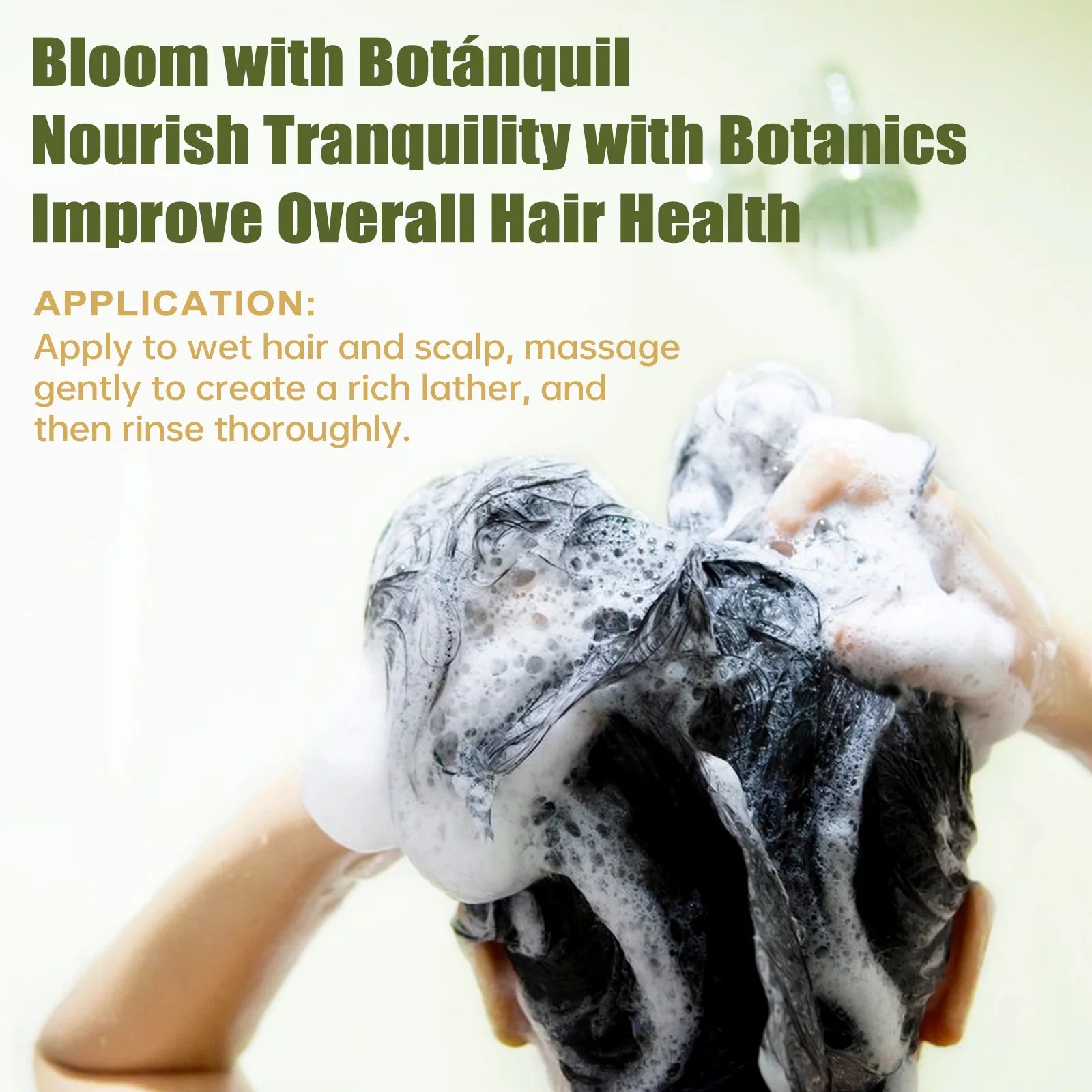 BOTÁNQUIL 473ml Ginger Shampoo for Hair Loss and Thinning Hair for Men and Women Natural Herbal Scent Essential Oil Shampoo