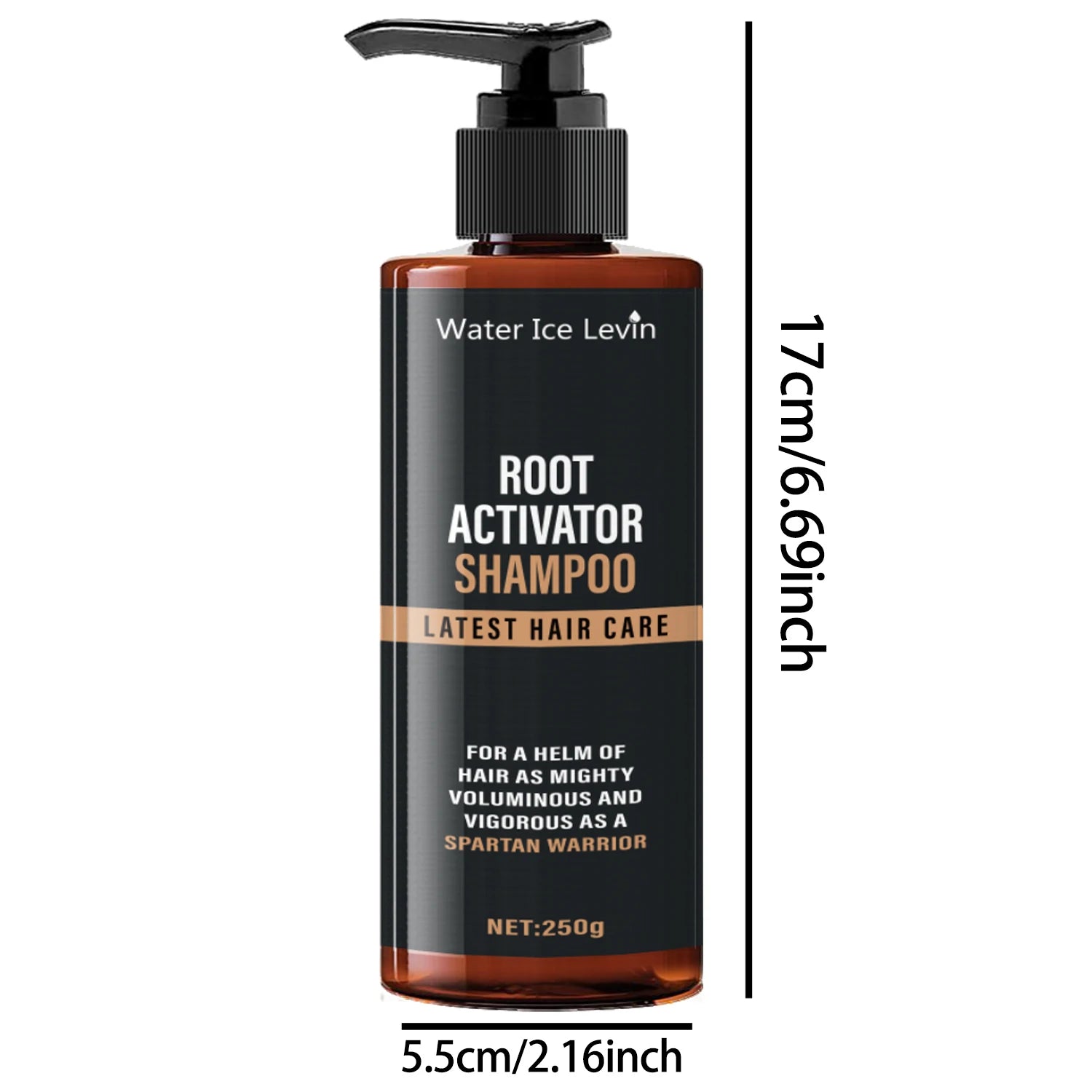 Root Activating Shampoo - Natural Herbal Extracts, Keratin and Biotin Leaves Hair Feeling Fresh and Dry, and Makes Damaged Hair More Dense.