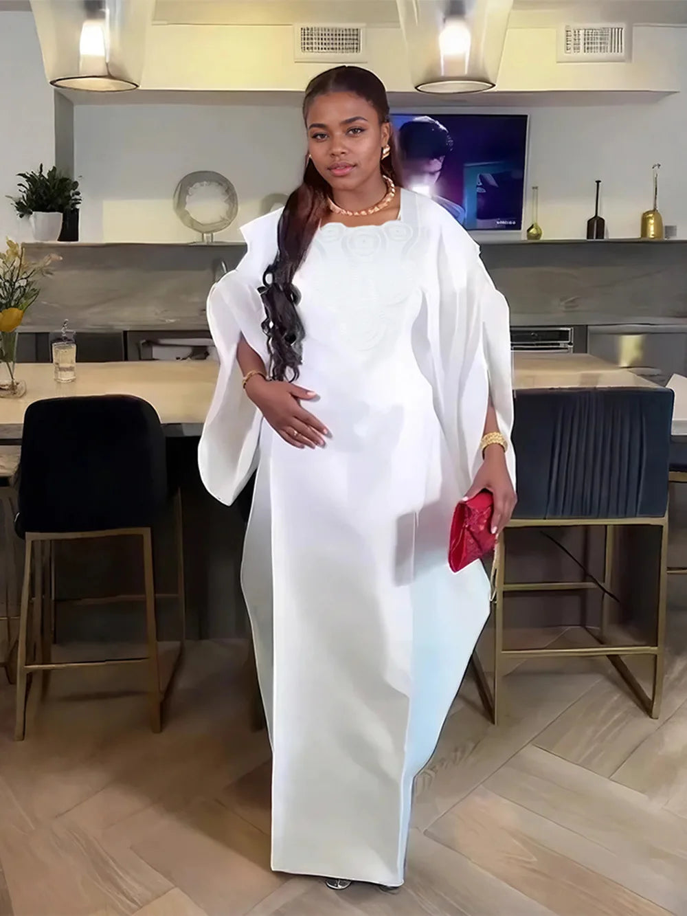 2025 Abayas For Women Dubai African Muslim Fashion Dress Caftan Marocain Evening Party Dresses Satin Boubou Robe Djellaba Femme
