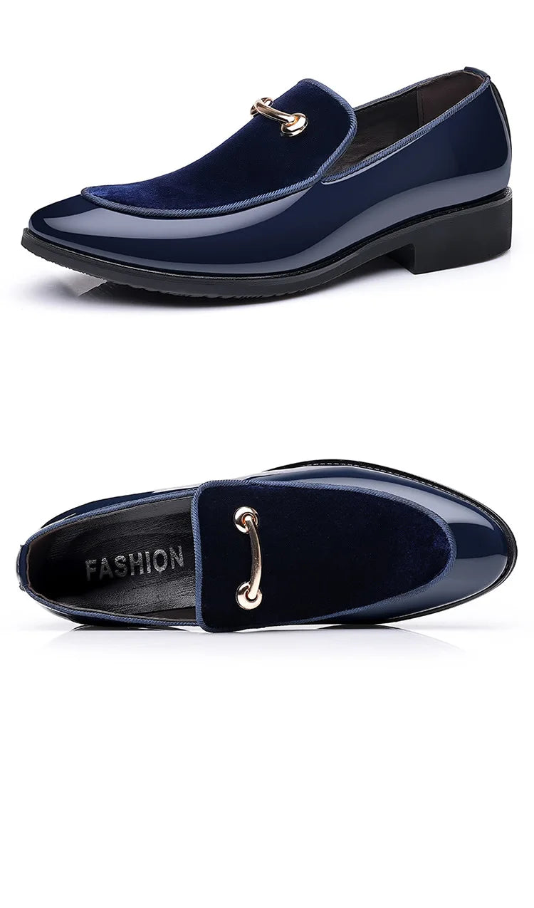 Suede Shoes for Men Luxury Designer Men Dress Shoes Fashion  Elegant Wedding Shoes italian style Men Oxford Shoe Big Size 38-48