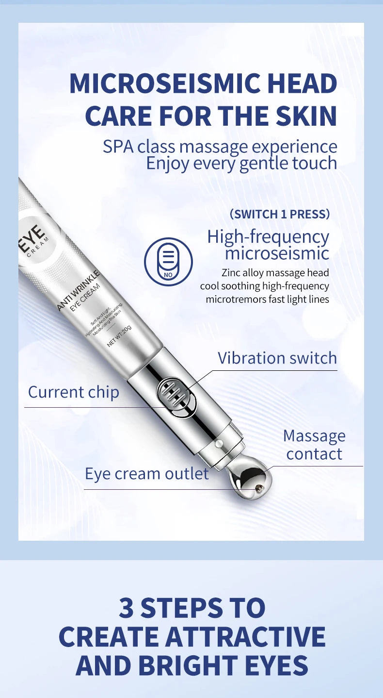 Remove Eye Bag Cream Anti Wrinkle Anti Dark Circle Eye Cream Repair Skin Damage Moisturizing Eye Bags Eyes Skin Care