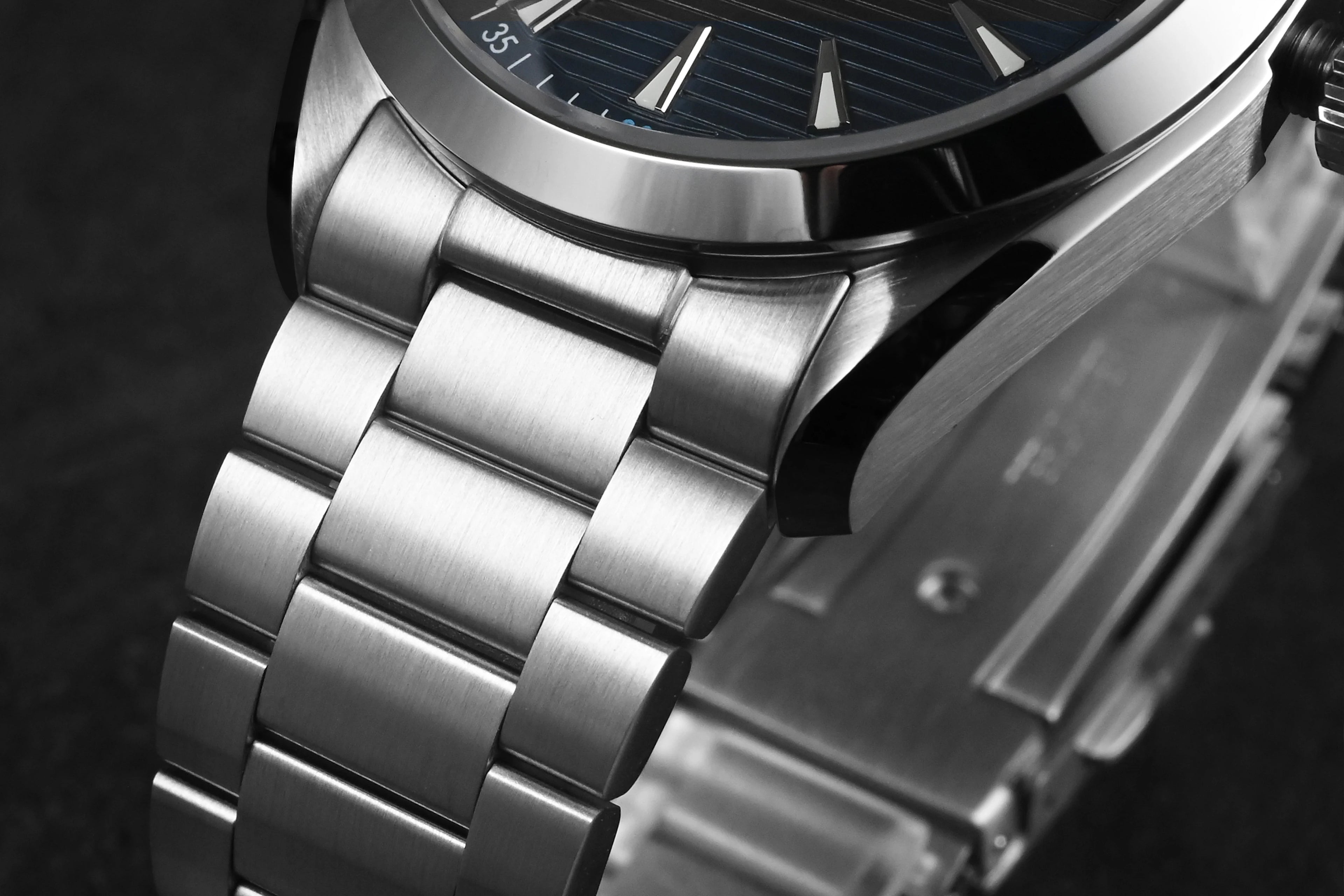 Watchdives WD0006 Watch VH31 Sweep Second Movement Domed Sapphire Crystal BGW9 Luminous 10Bar Waterproof 38mm Vintage Watches