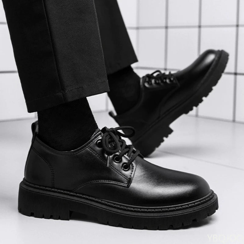 Men Business Shoes Spring Autumn New Formal Leather Shoes Casual Fashion Sports Shoes Social Elegance Trendy Flat Shoes Zapatos