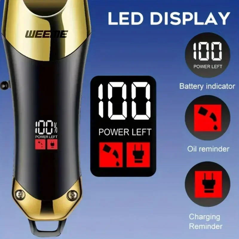 Professional Electric Hair Clipper Kit /Nose Trimmer | USB Charging 0mm Shaver haircut machine for beard Man Valentines Day Gift