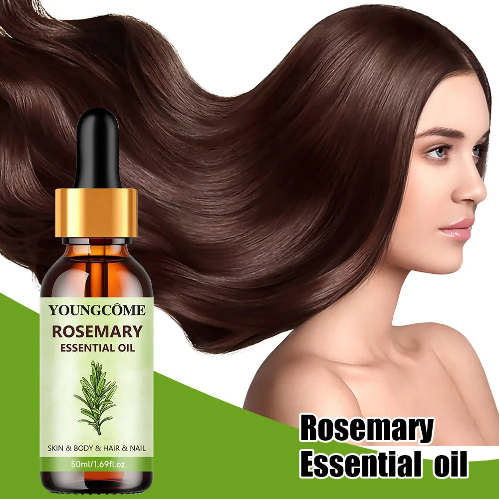 Natural Rosemary Essential Oil Repairs DamagedHair Improves Hair Quality Moisturizes Hair Care Oil Suitable Fo Hair Body Massage
