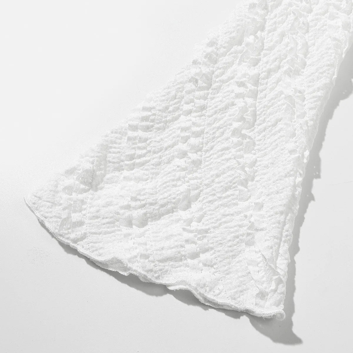 Women's Dress, White Knitted Fabric, Boat Collar A-word Short Skirt, Backless Lace-up.
