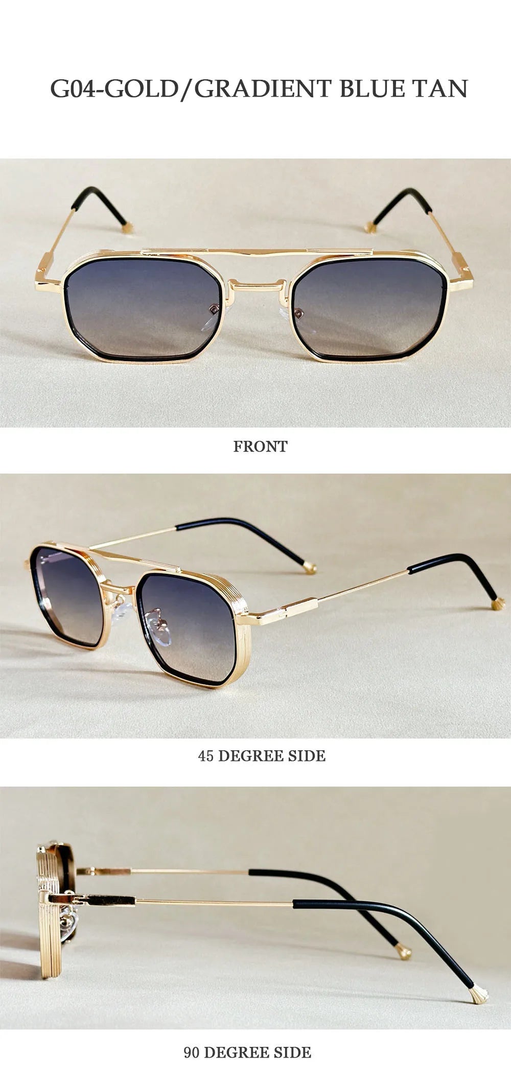 Fashion Square Sunglasses Women Trendy Vintage Glasses Luxury Sunglass Men Dropshipping Lunette Soleil Femme Zonnebrillen Dames