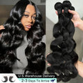 16A Double Drawn Body Wave Bundles Human Hair  100% Human Hair Brazilian Virgin Human Hair Extensions For Women Cheap Human Hair