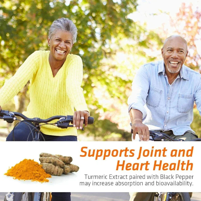 Curcumin Supplement with Black Pepper 2600 Mg Contains 95% Curcumin, Enhanced Absorption, Joint Support Supplement