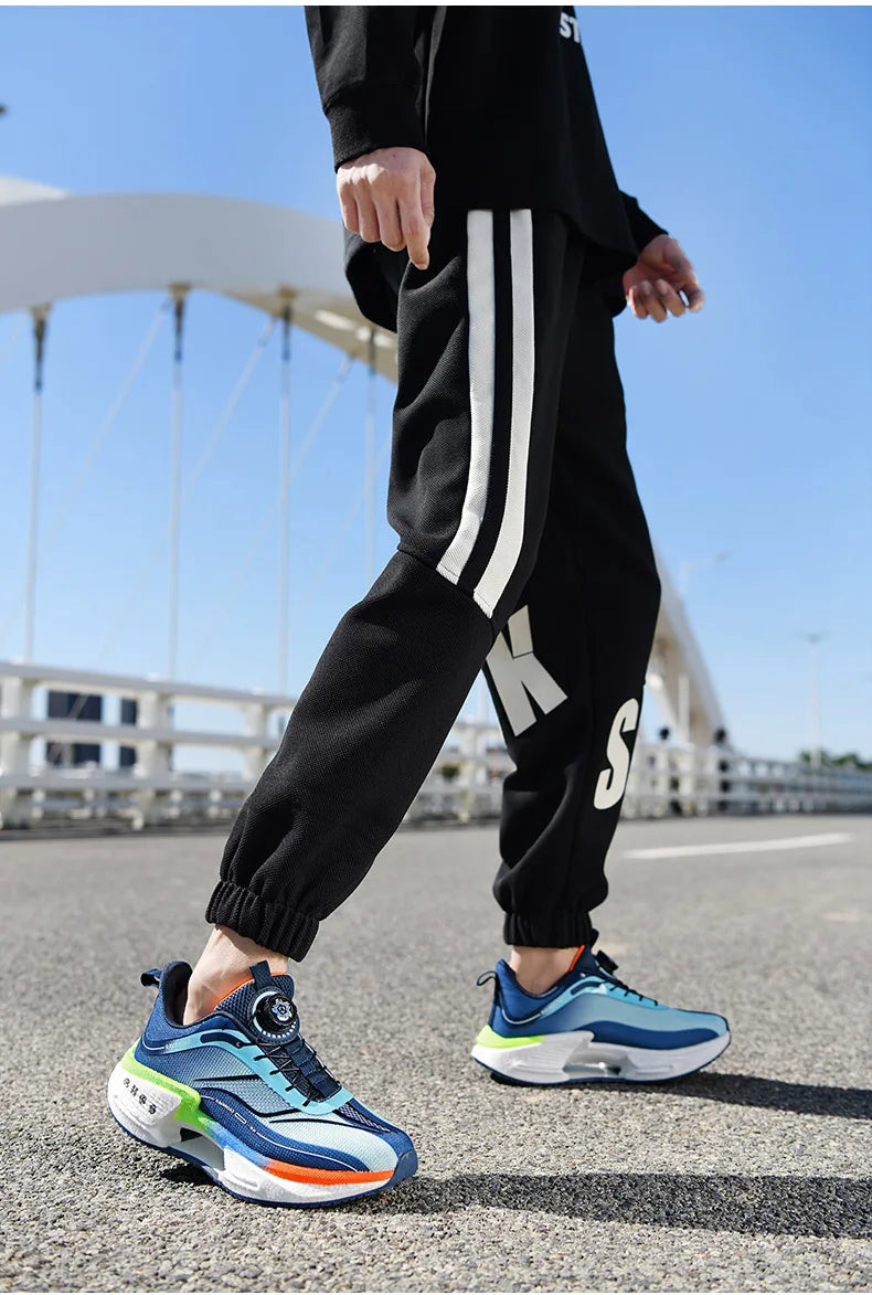 Running Shoes Child Student Training Speciality Marathon Men Sports Breathable Lightweight Women's Comfortable Nonskid Sneakers