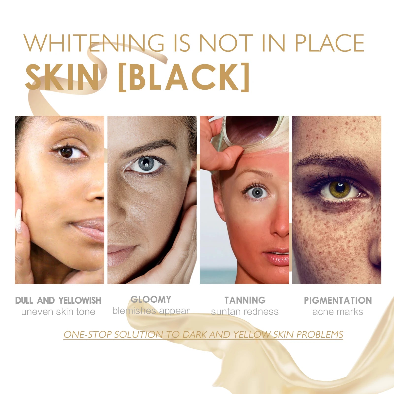 Facial Serum White Truffle Moisturizing Spray Melanin Correcting Glow Serum Fade Dark Spot Shrink Pores Brightening Skin Care