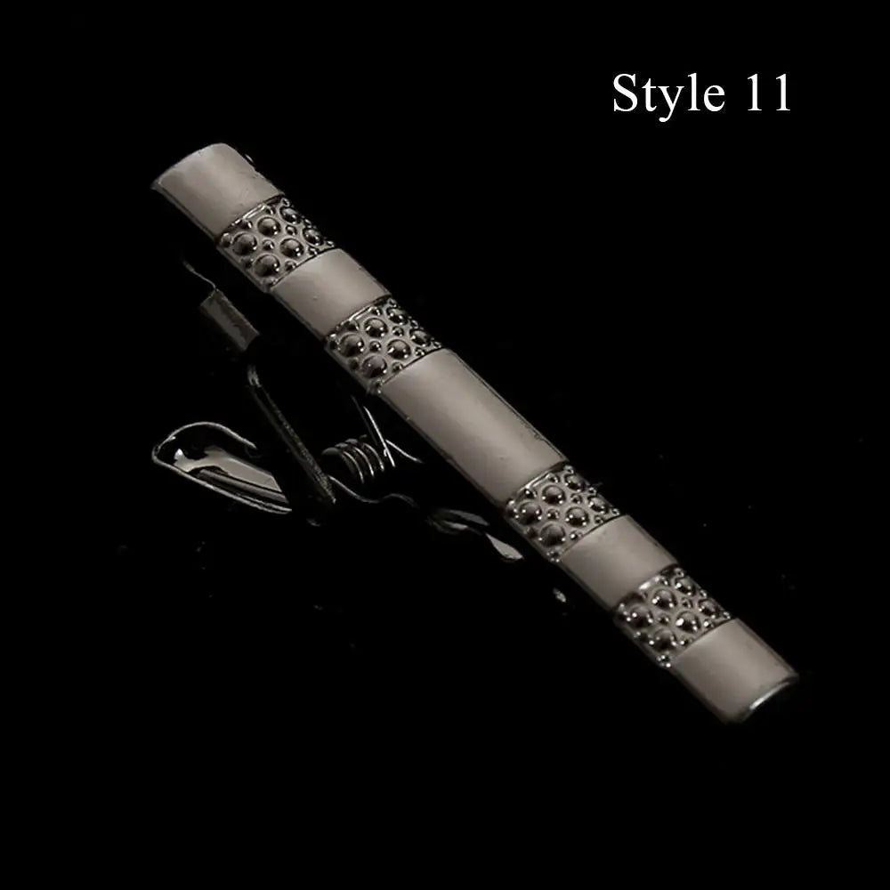 New Classic Men Tie Clip Simple Fashion Metal Necktie Daily Business Wedding Ceremony Tie Clip Pin Men Jewelry Accessories Gift