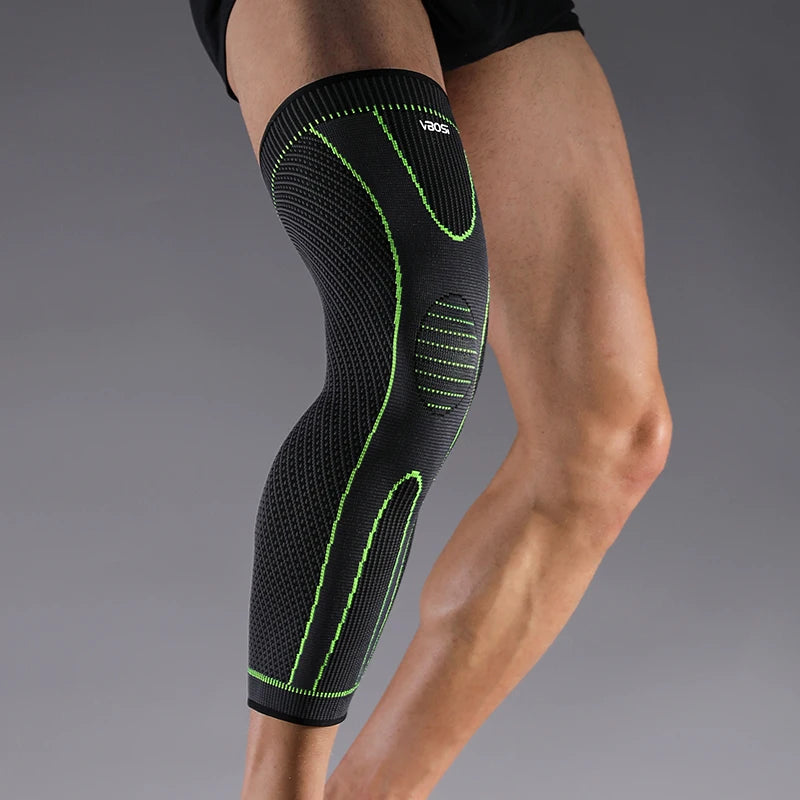 VBOSi 1 Piece Men Women Compression Knee Support Leg Sleeve Breathable Elastic for Sports - Running Basketball