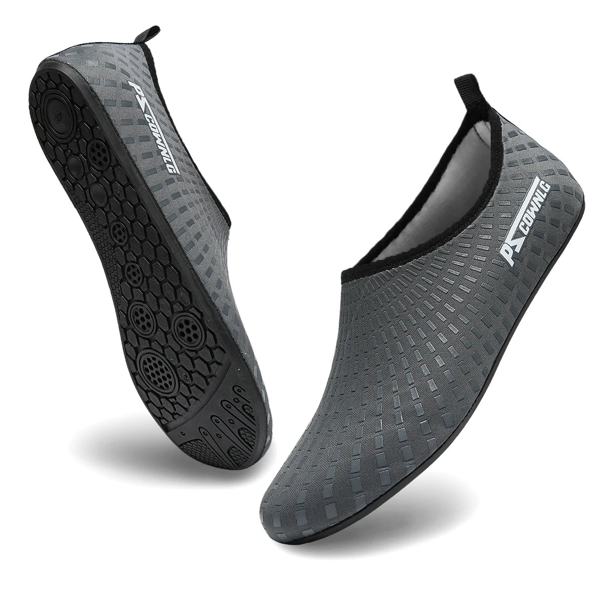 Quick Dry Water Shoes Rubber Sole Diving Shoes Unisex Beach Swimming Diving Socks Non-Slip Seaside Surfing Adult Kids Socks