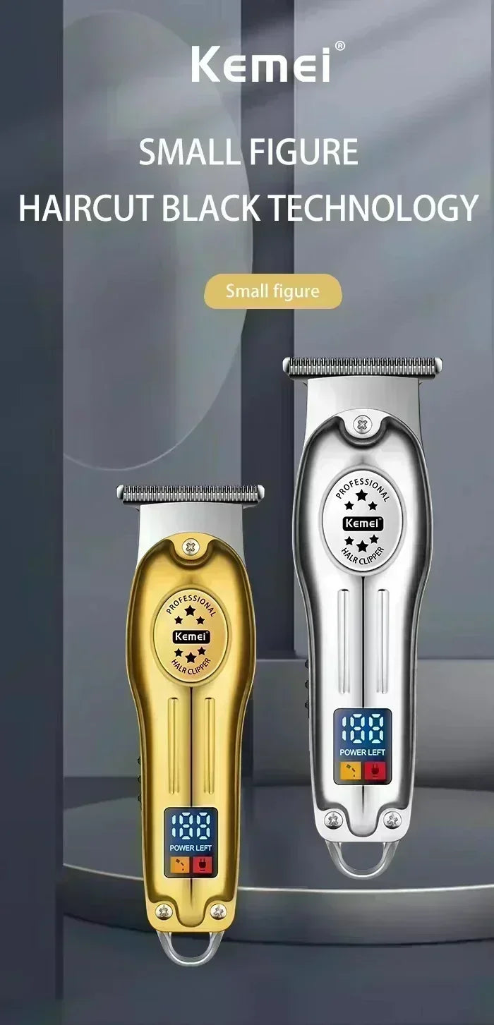 Kemei Hair Clippers Beard Clipper Rechargeable Men's Shaver Electric Hair Trimmer Kit Men KM-2628 KM-678 KM-2024 Hair Clipper