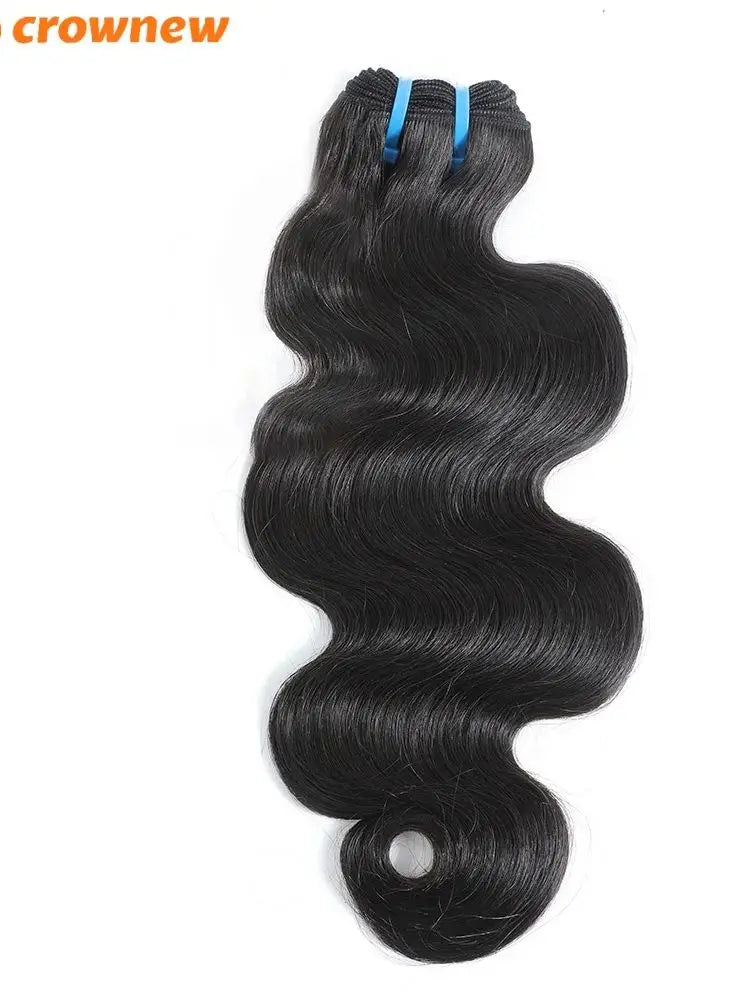 Body Wave Human Hair Bundles 16A Double Drawn 100% Human Hair Brazilian Virgin Human Hair Extensions For Women Cheap Human Hair