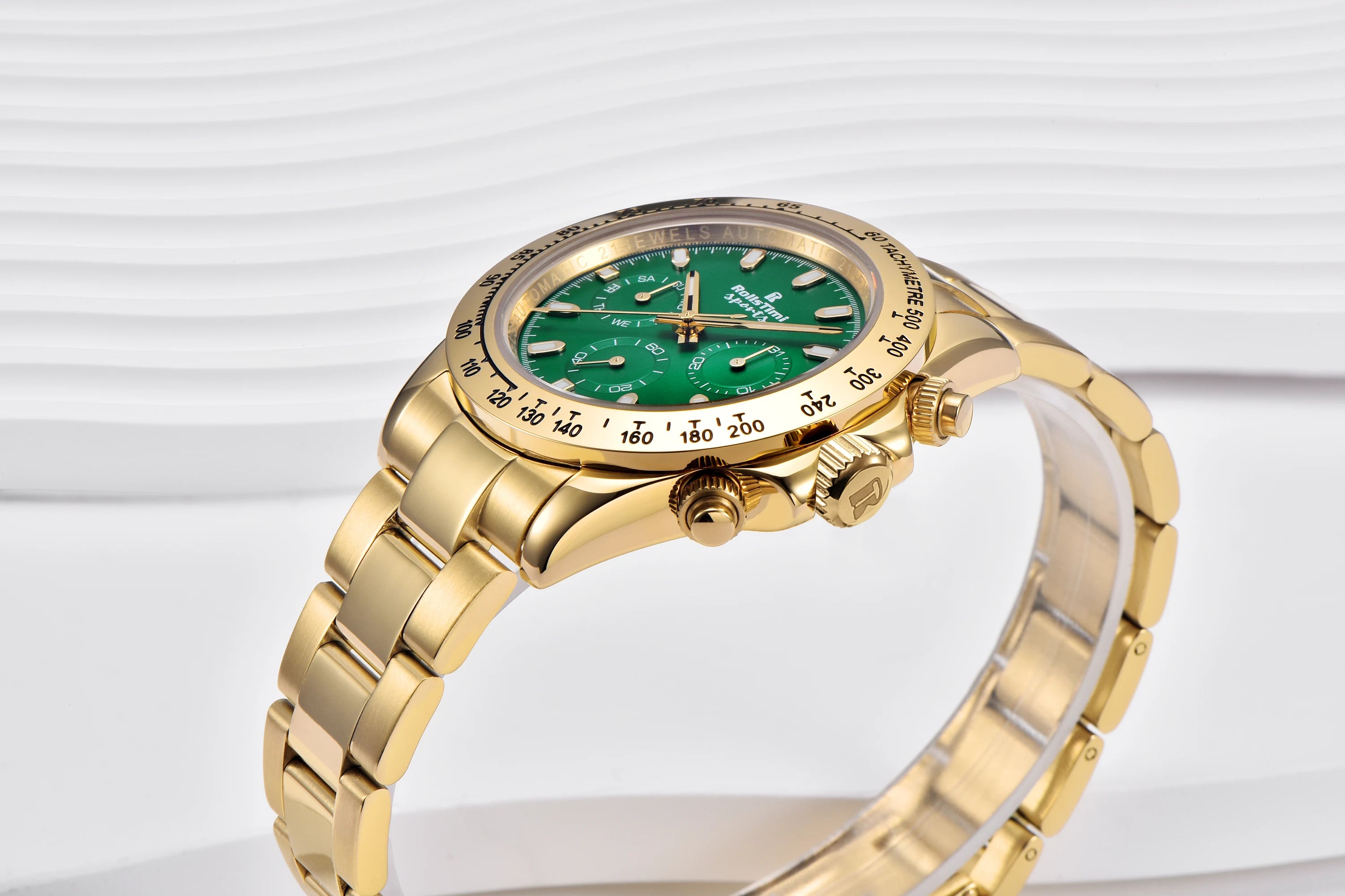 Men's watches top brand luxury mechanical watches men's Rollstimi137 luminous 30 meters waterproof stainless steel men's watches