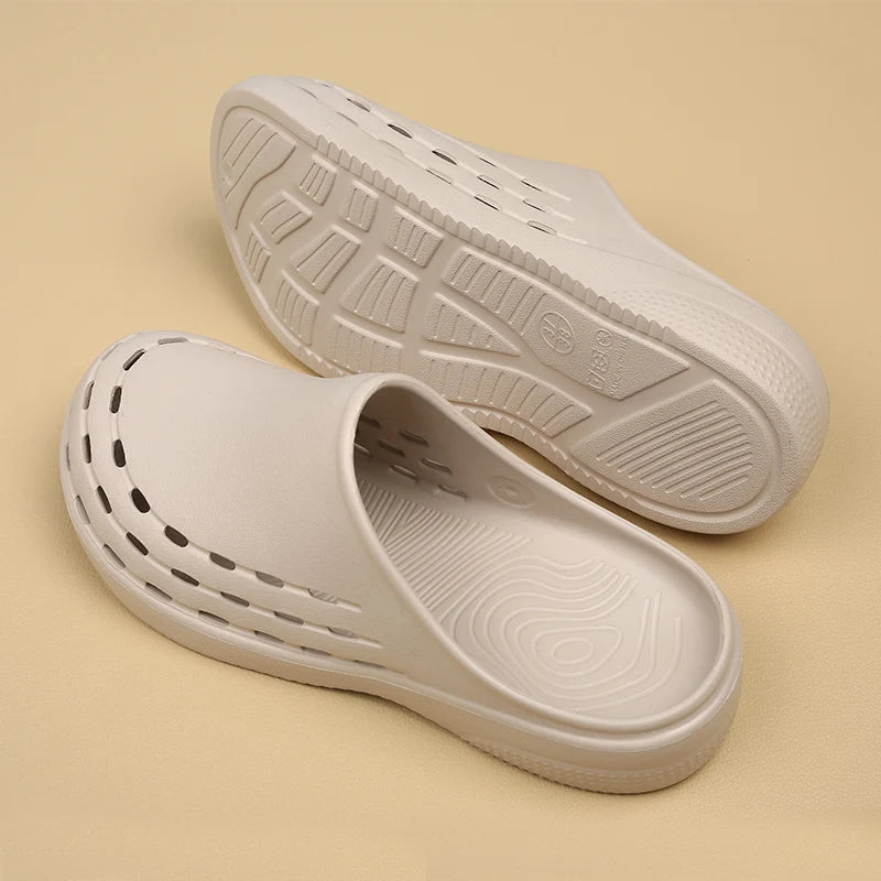 Nursing Scrub Clogs Medical Shoes Comfortable Anti-slip for Professionals Breathable Waterproof Hospital Work Clog X08