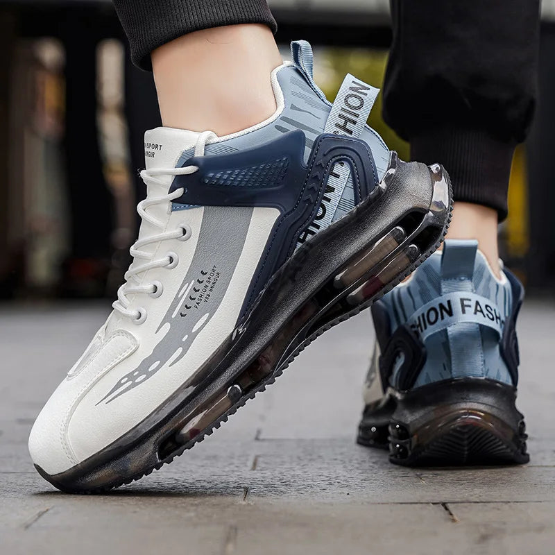 Men Sports Shoes High-quality Trendy Soft Thick Soled Comfortable Non Slip Versatile Breathable Outdoor Jogging Leisure Shoes