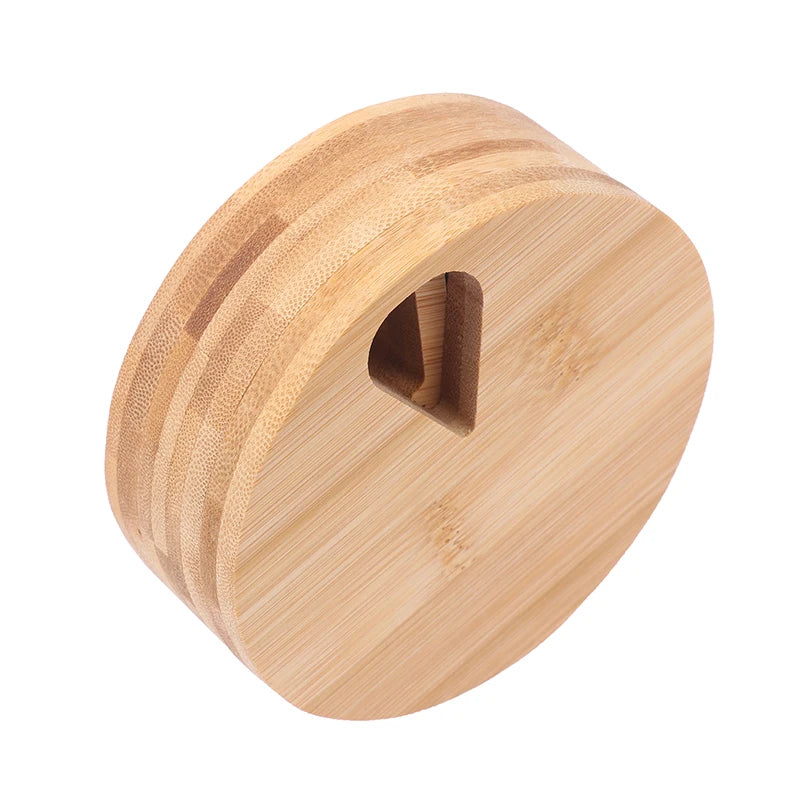 Bamboo Wood Pill Organizer For Medicine Vitamin Weekly, Arthritis Friendly 7-Day Pill Box Medium Container Holder, Daily Portabl