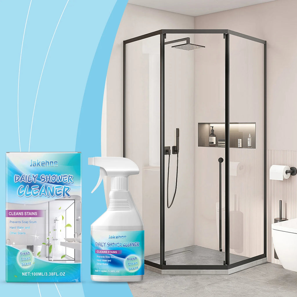 Bathrooms Cleaning Agent Strongly Removing Stubborn Stains Limescale Restore Shines No Residual Refresh Air Daily Shower Cleaner