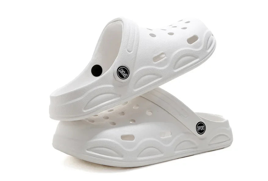 Fashion Sandals Waterproof Slippers Women men Shoes Summer Outdoor Slides Soft Sole Garden Shoes Indoor Nursing Clogs Sandals