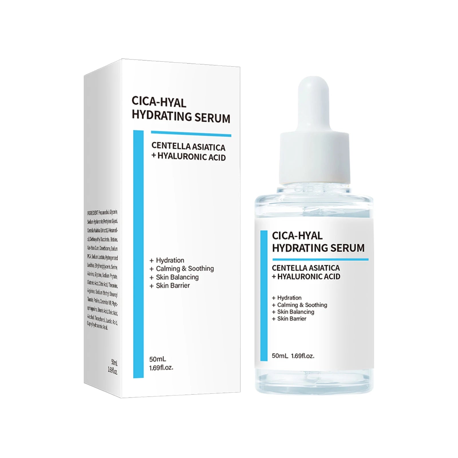 Facial Serum with Hyaluronic Acid Prone and Sensitive Skin Moisturizing Skin Firming Hydrating Dry Skin Care