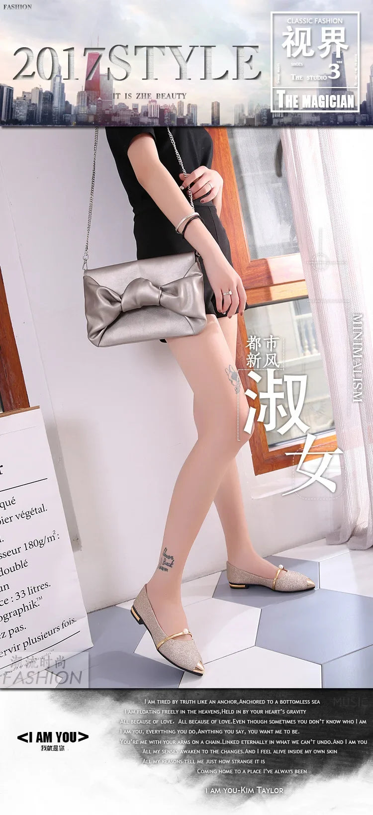 2024 Summer New Women's Shoes Pointed Toe Flat Shoes Shallow Mouth Single Wedding Women Dress Shoes Party Chaussure Femme