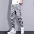Men's Lightweight Hiking Climbing Pants Trend Camouflage Outdoor Sports Trousers Baggy Bound Feet Designer Casual Street Pants