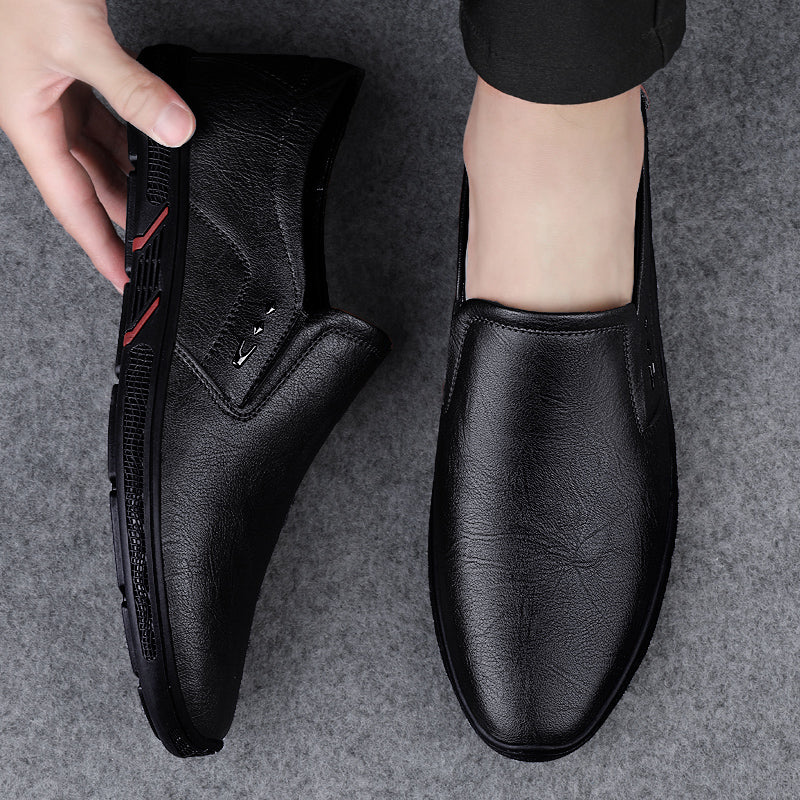 Leather Men Casual Shoes Breathable Soft Sole Office Loafers Shoes Men Designer Shoes Men Italian Brand Moccasins Zapatos Hombre