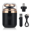 Mini Electric Shaver For Men Razor Portable Travel Hair Trimmer Electric Beard Scraper Knife Painless Shaving USB Rechargeable