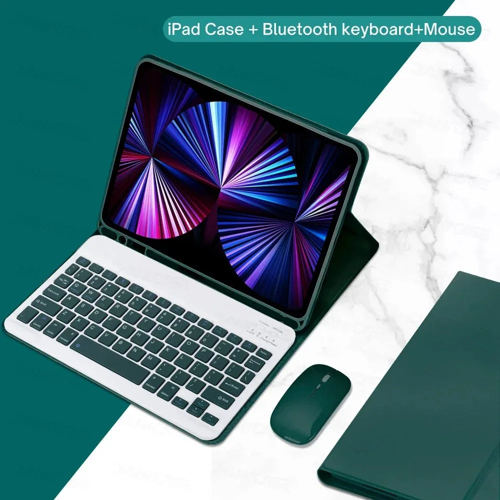 For iPad Backlight Keyboard Case For iPad 10.2 9 8 7th Gen iPad 10th Air 3 10.5 Pro Air 4th 5th 10.9 Pro 11 12.9 9.7 5 6th Cover