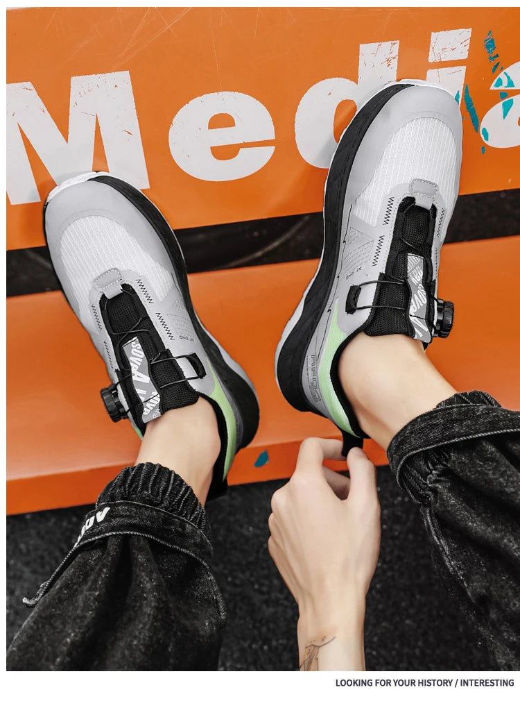 2026 new men's shoes work sports shoes fashionable casual shoes comfortable multi-functional low top shoes outdoor hiking shoes