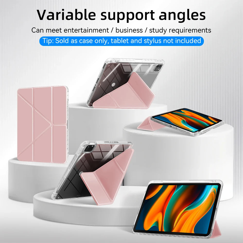 For ipad case a16 11th 10th Generation 7 8 9th Pro11/12.9 Cover Air7 6 4 5 For ipad Pro13/11 M4 M5 Air 13/11 M3 M2 M4 Mini 7/6