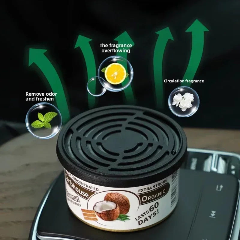 Car Air Freshener Scent Organic Cans Odor Eliminator Essential Long-Lasting,Strong Fragrance For Home Closet