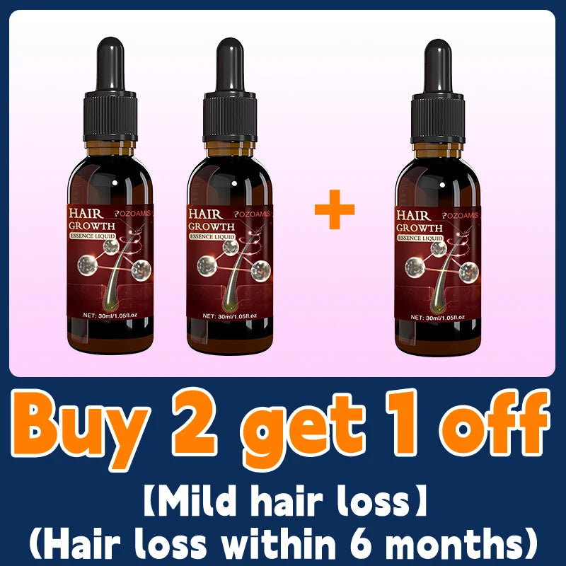 Let this magical essential oil work its wonders— it feeds every hair follicle, making sparse hair look denser and silkier day b