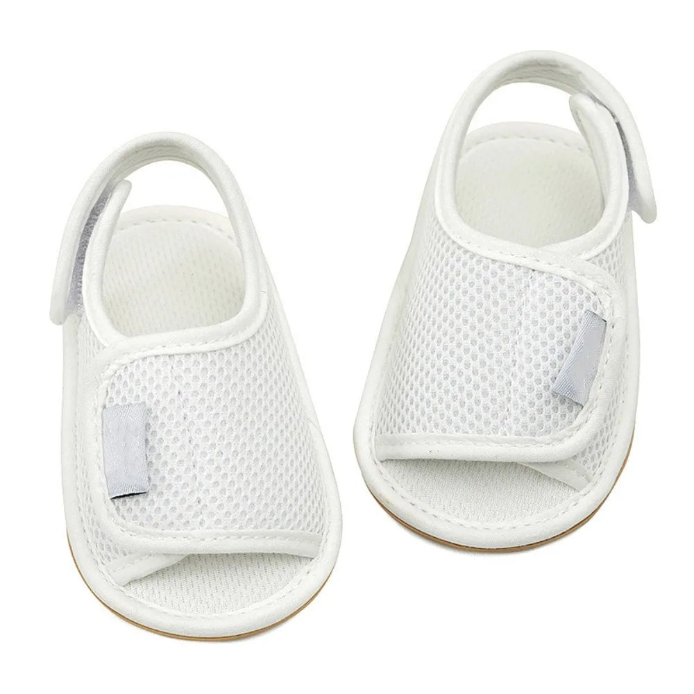 Non-Slip Rubber Sole Baby Sandals Breathable Soft Sole First Walker Shoes Multiple Colors Lightweight Outdoor Sandals Newborn