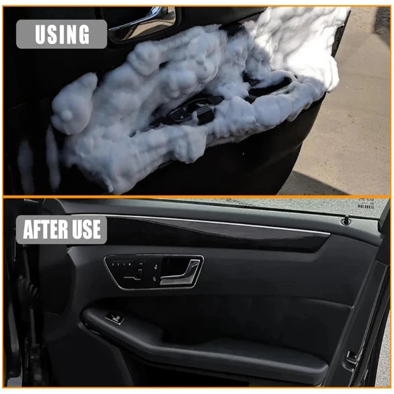 Multi-Purpose Foaming Cleaner Leather Cleaner Remover Spray Car Interior Household Stain Remover Car Cleaning Tools