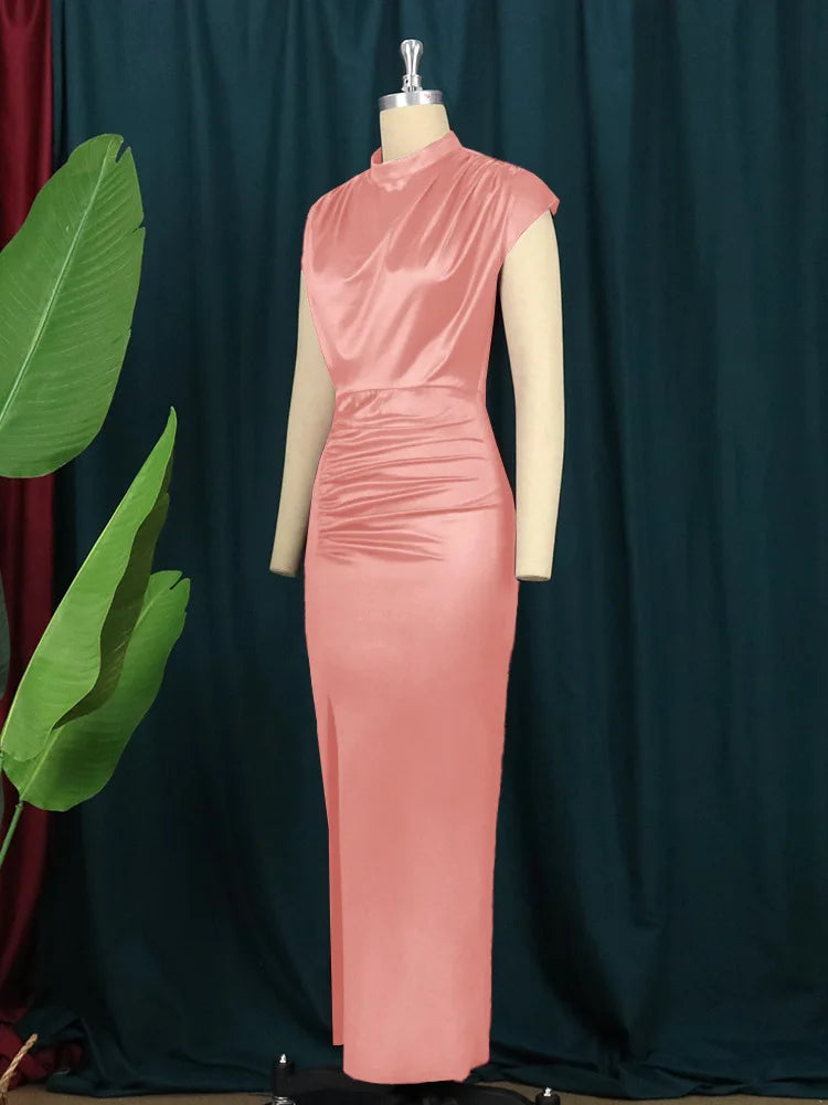 women's casual dresses draped fashion Woman clothes long wedding summer prom female evening dresses elegant party dresses hxy306