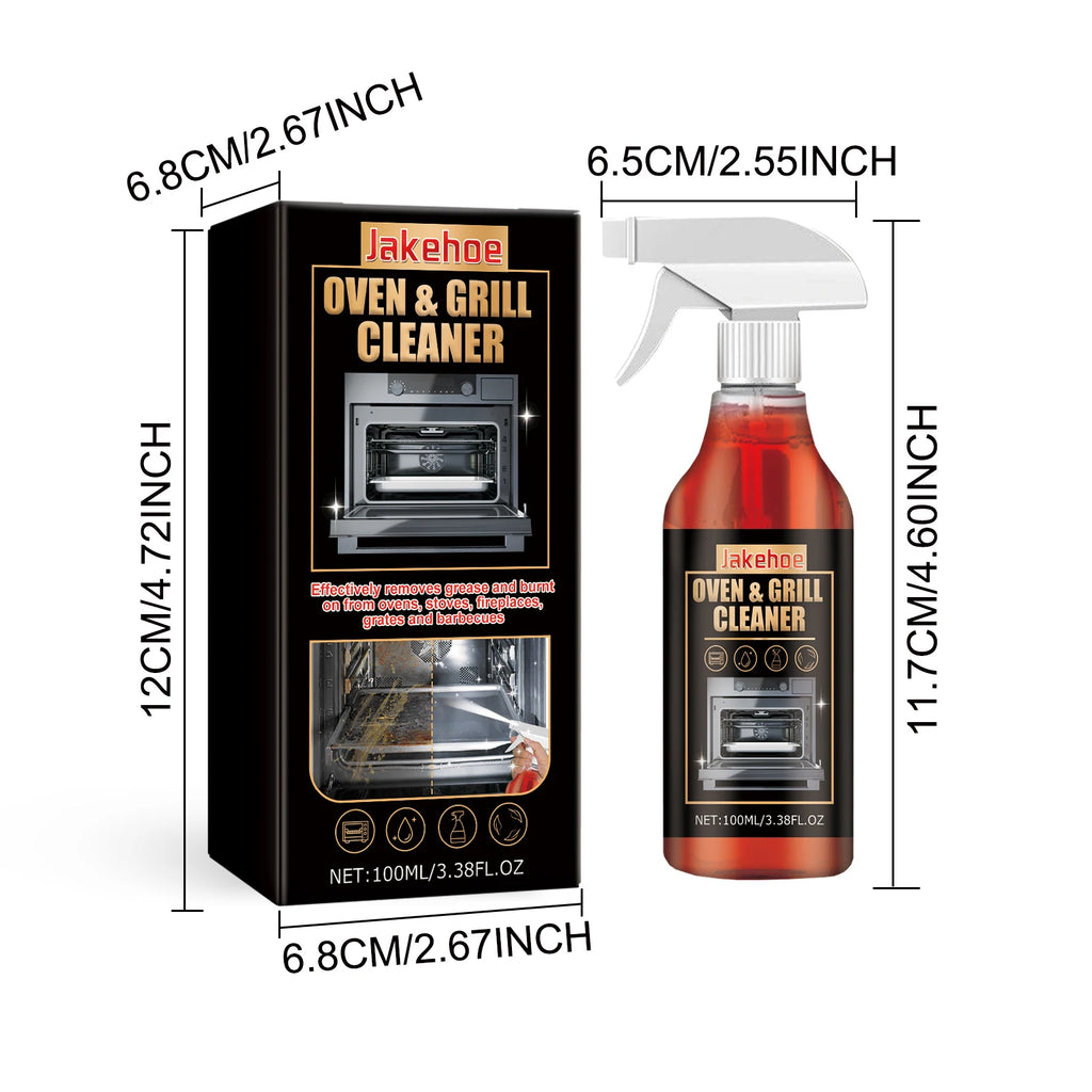 Ovens Cleaning Foam Spray Strong Kitchen Remove Grill Stove Oil Stains All Purpose Cleaner for Kitchen Appliances Household Care