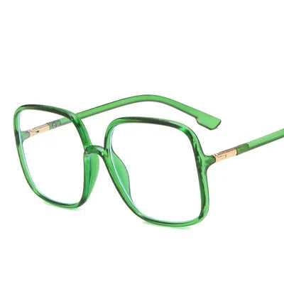 Optical Transparent Women Glasses Frame Large Size Ultralight TR90 Plastic Eyewear Men Big Myopia Spectacles Frames Square Fram