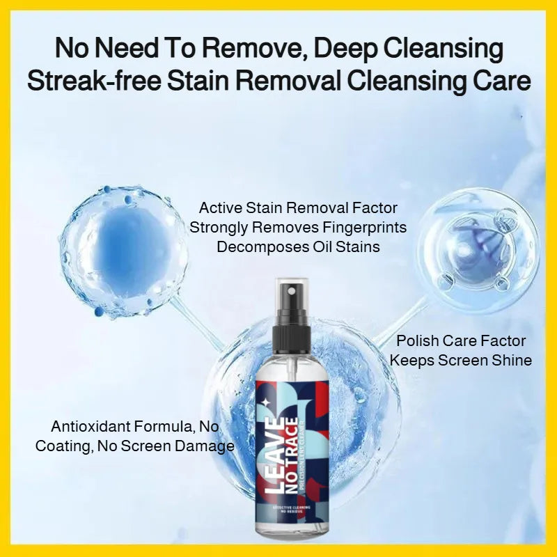 Eyeglass cleaning solution, eyeglass care liquid, frame and lens cleaner, computer screen cleaner