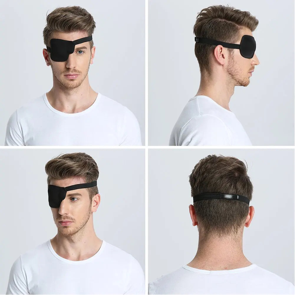Monocular Eye Mask Medical Single Eye Patch Light Blocking Amblyopia Correction 3D Stereoscopic Strabismus Correction Eye Mask
