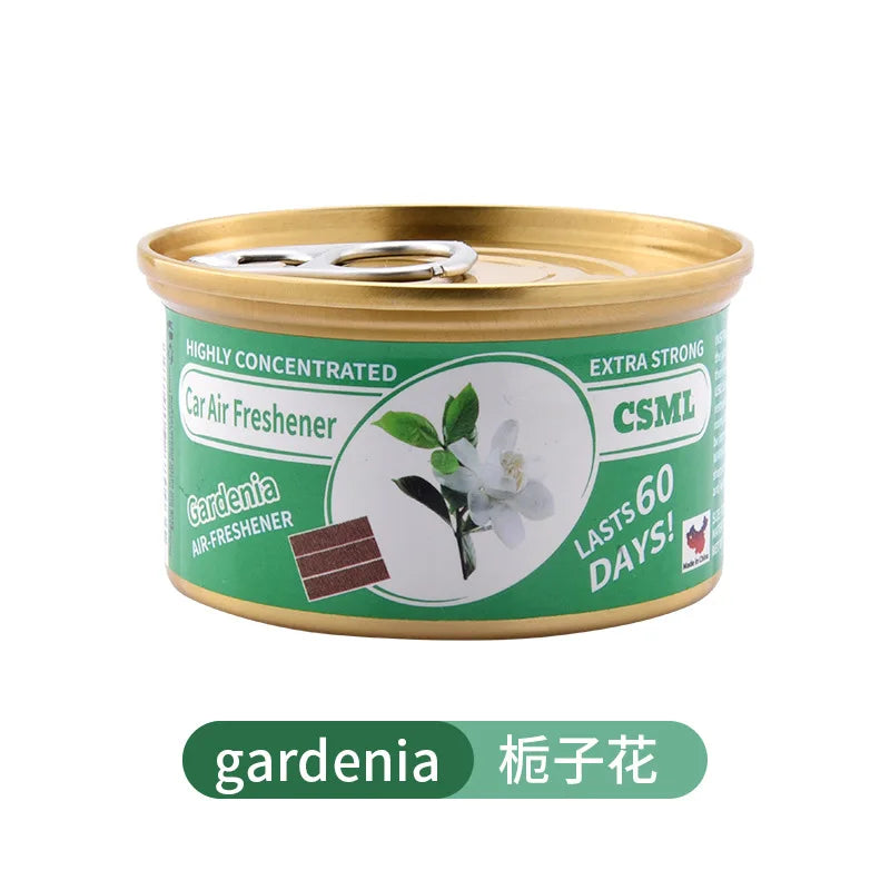 Car air fresh, solid aromatherapy, no additives, canned, essential for eliminating  odors, long-lasting fragrance, household use