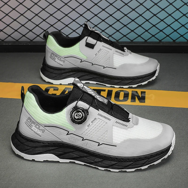 2026 new men's shoes work sports shoes fashionable casual shoes comfortable multi-functional low top shoes outdoor hiking shoes