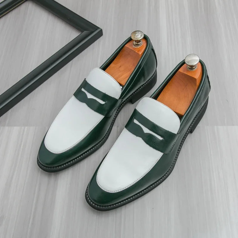 Men Shoes for Wedding Moccasins 2025 New Loafers for Men Breathable Man Slip on Flats Leisure Walk Driving Shoes Walking Shoes
