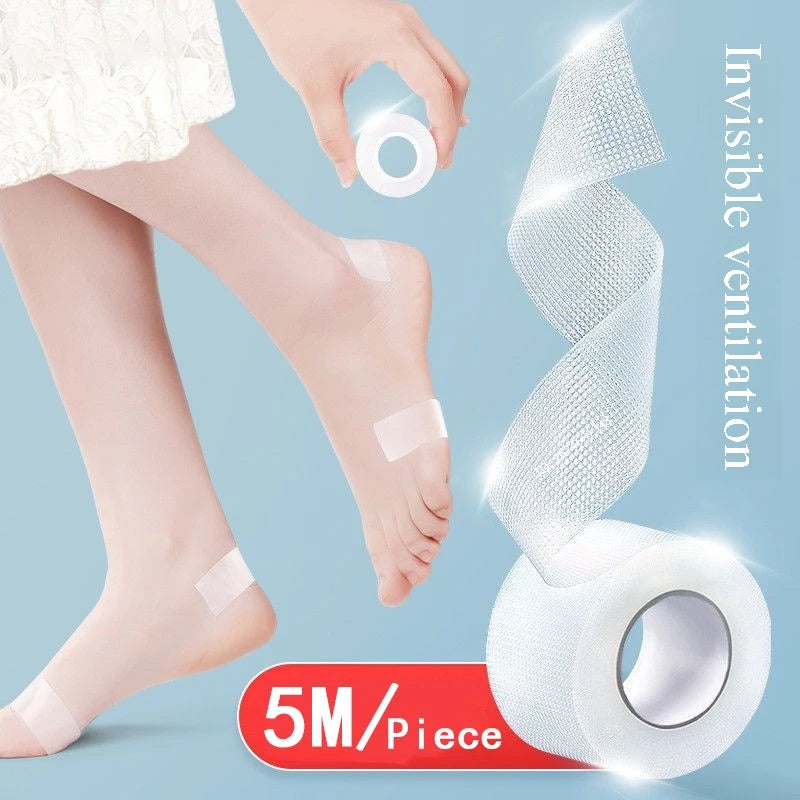 1-3-5Pcs Self Adhesive Waterproof Medical Tape For Foot Heel Blister Prevention Invisible Anti Wear Bandage Plaster Patch