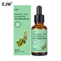 Rosemary & Mint Hair Oil - Stronger and Healthier Hair, for Dry Damaged Hair,  Frizzy or Color Treated,Hair care essential oil.